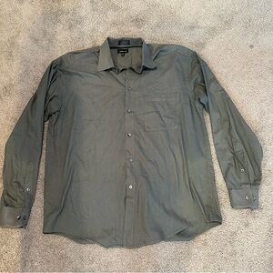 Claiborne Collared Button Down Long Sleeve Dress Shirt